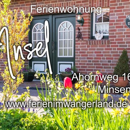 Ferien Im Wangerland Ferienwohnung Insel Minsen Schillig Hund Pool Sauna Exterior foto