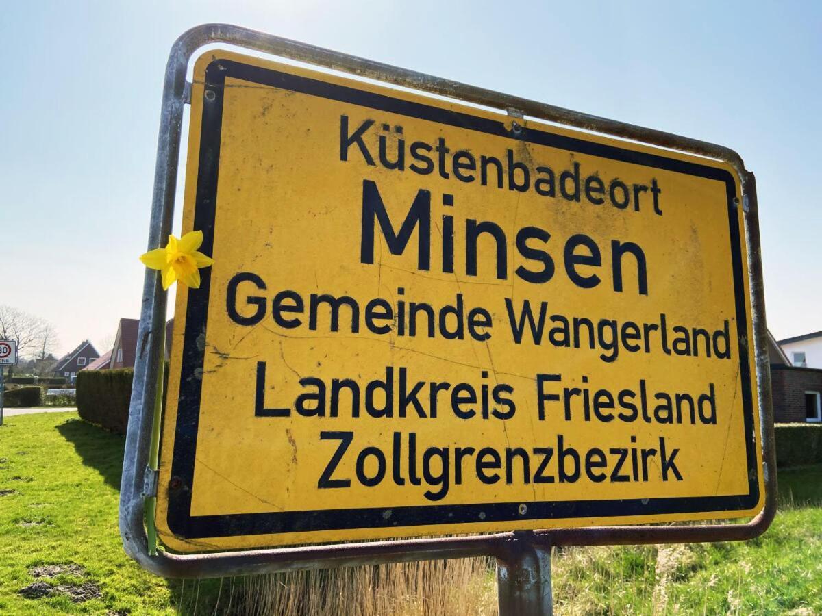 Ferien Im Wangerland Ferienwohnung Insel Minsen Schillig Hund Pool Sauna Exterior foto