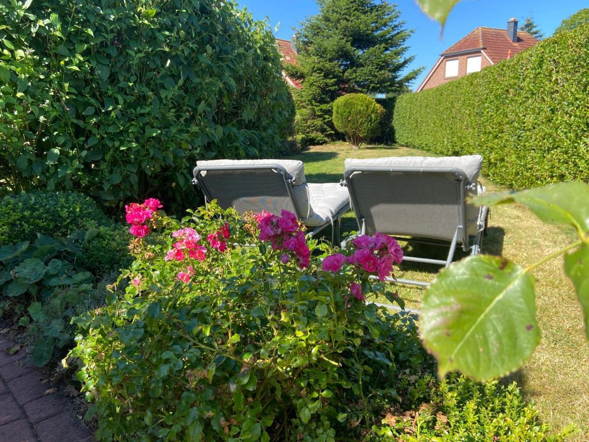 Ferien Im Wangerland Ferienwohnung Insel Minsen Schillig Hund Pool Sauna Exterior foto