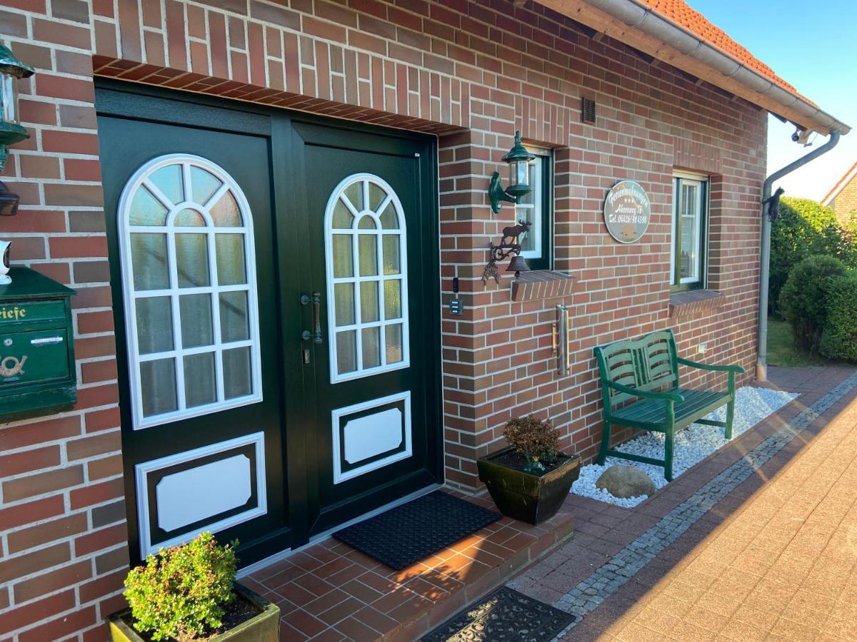 Ferien Im Wangerland Ferienwohnung Insel Minsen Schillig Hund Pool Sauna Exterior foto