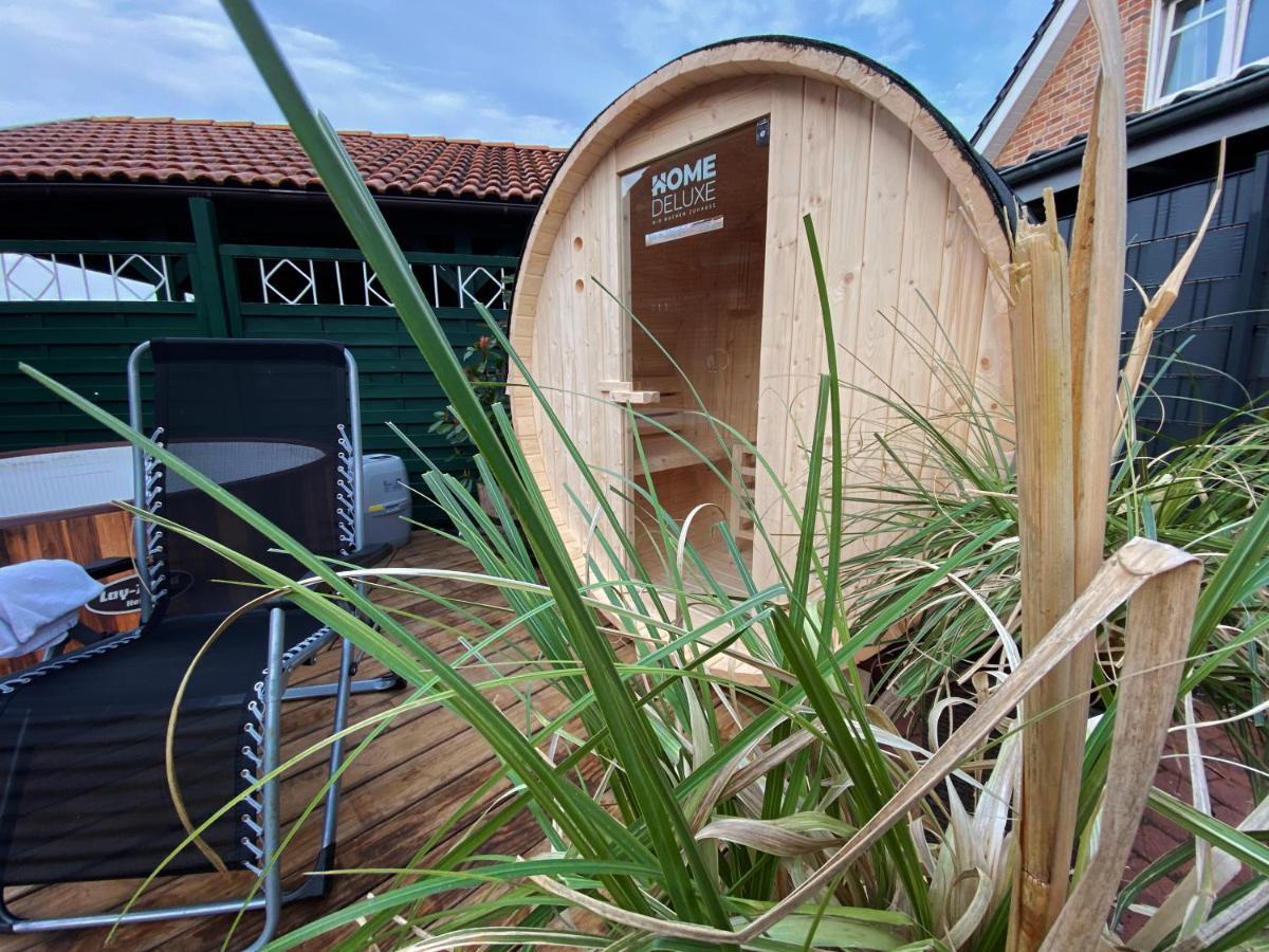 Ferien Im Wangerland Ferienwohnung Insel Minsen Schillig Hund Pool Sauna Exterior foto
